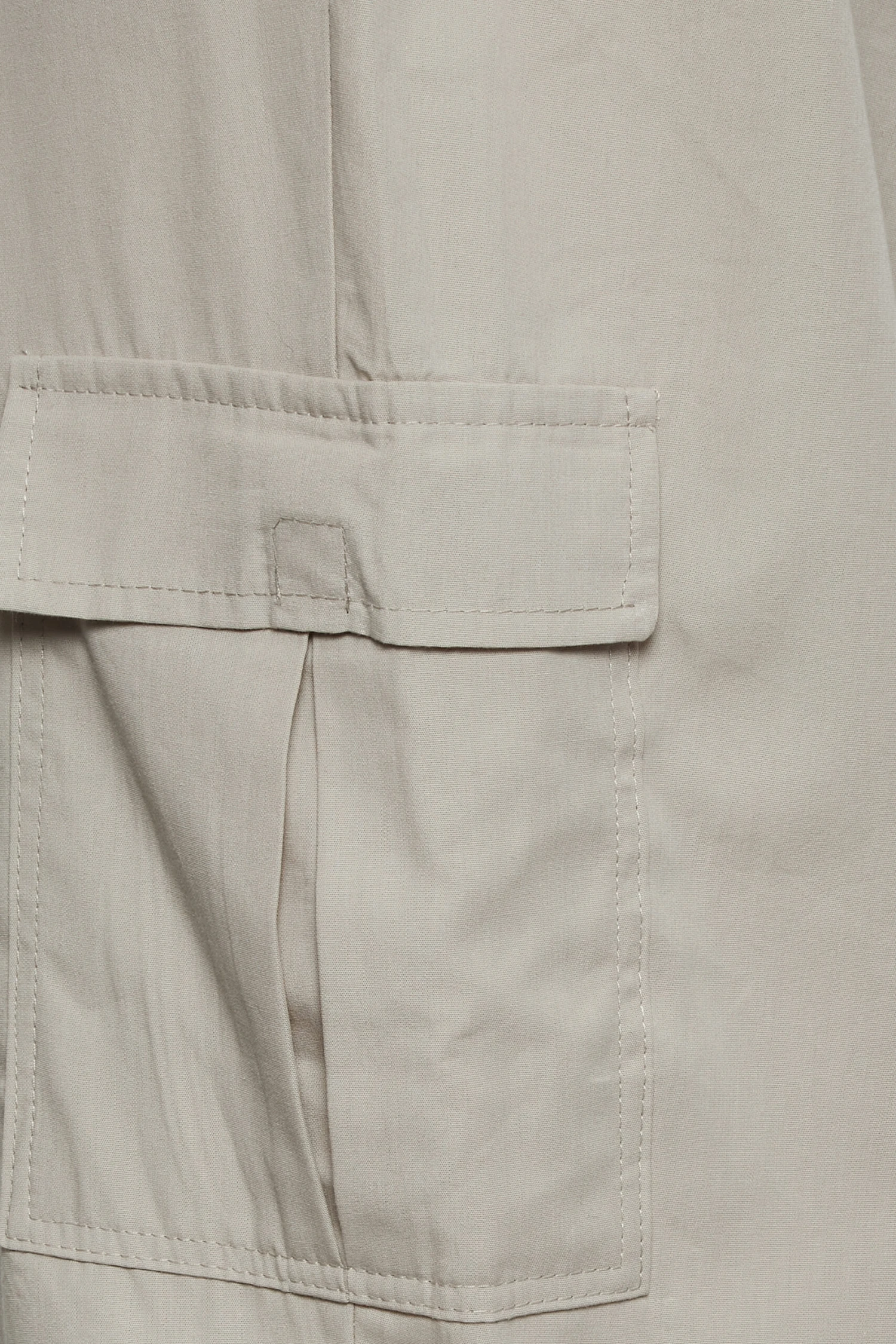 YOURS - Pantalon Coupe Cargo Crème Parachûte à Poches – Image 4