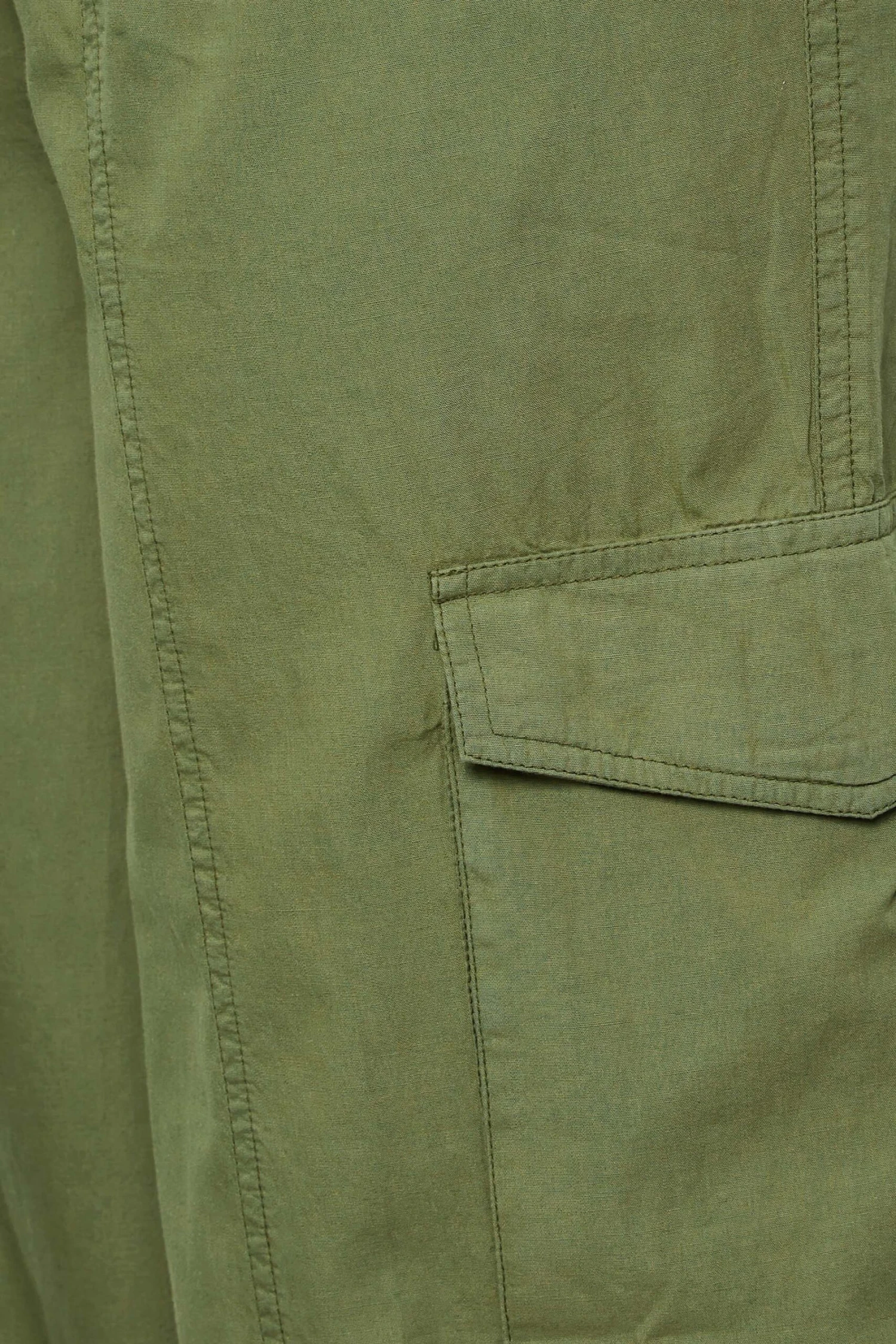 LIMITED COLLECTION - Pantalon Vert Kaki Cargo Coupe Wide Leg – Image 3