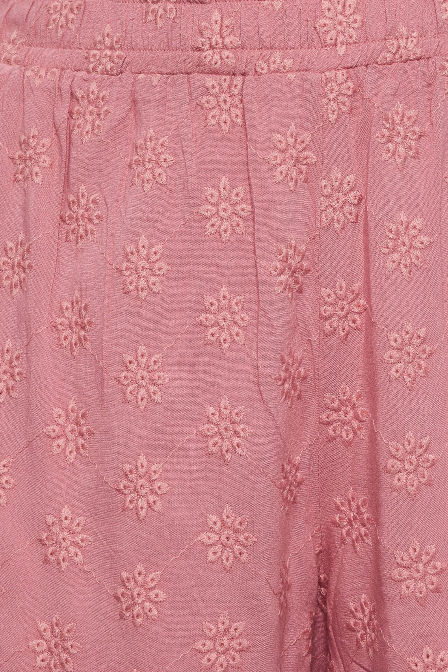 YOURS - Short Rose Ample Fluide Broderie Anglaise – Image 4