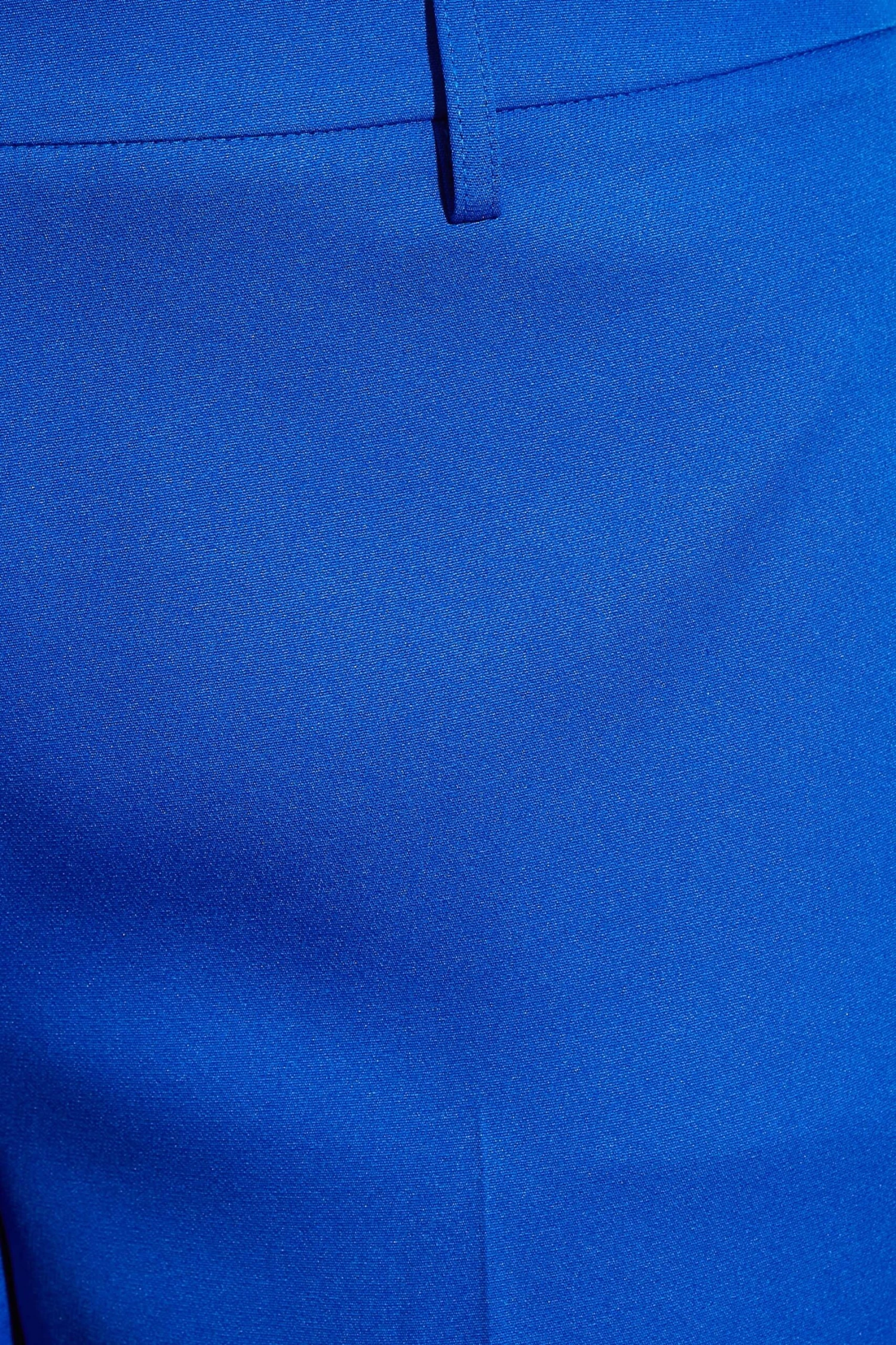 Pantalon Bleu Roi Ă Fentes Wide Leg â Image 3