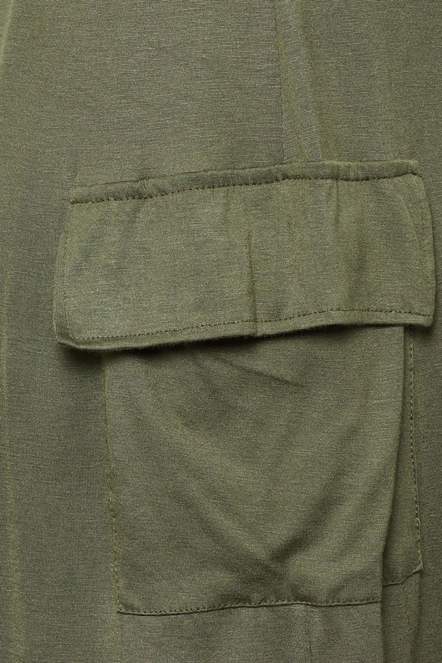 YOURS - Short Cargo Ample Vert Kaki à Poches – Image 3