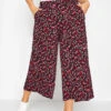 YOURS - Jupe-Culotte Rouge Floral