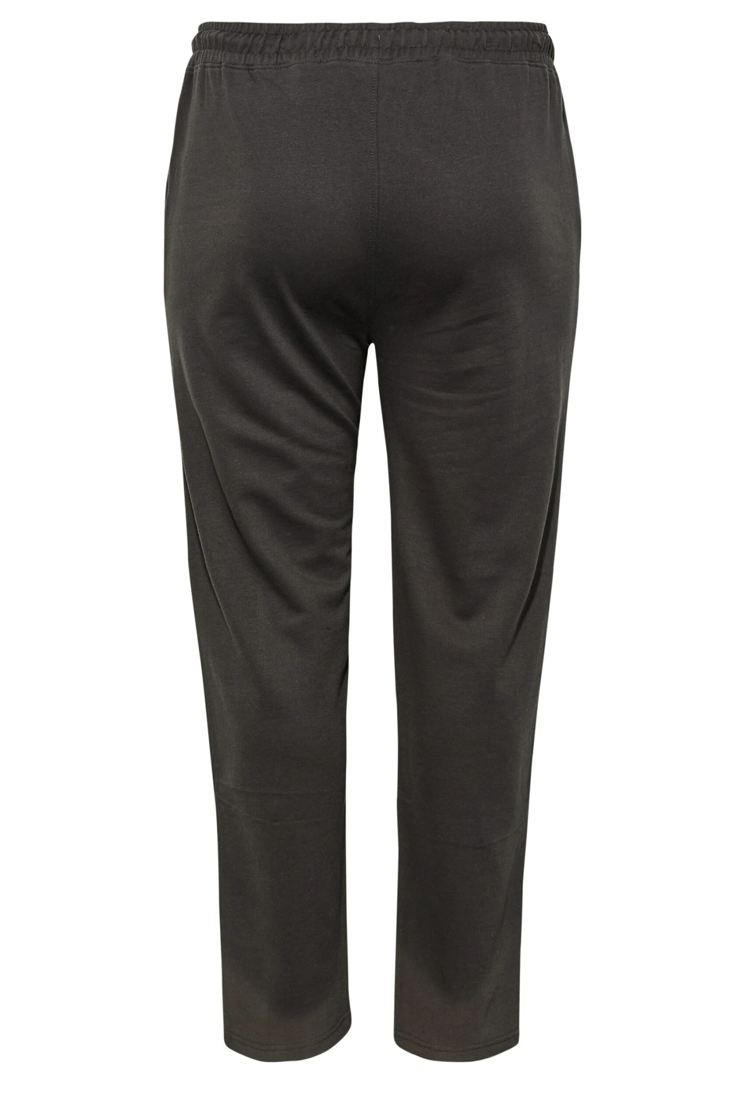 Jogging Gris Charbonneux Coupe Droite à Fentes – Image 6