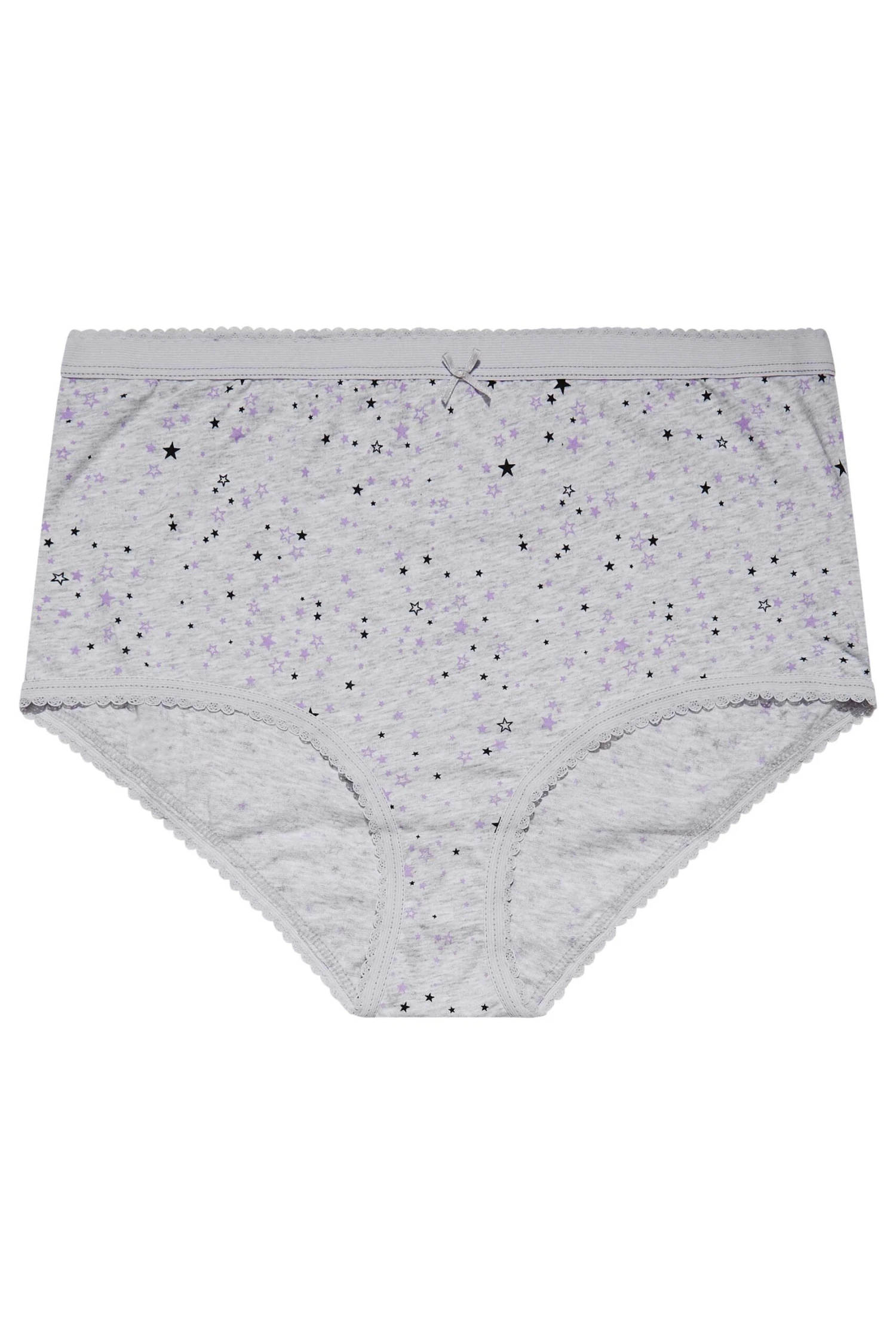 Lot De 5 Culottes Violettes & Noires Étoiles – Image 4