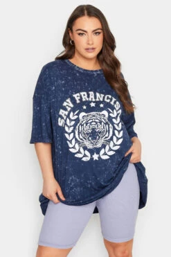 YOURS - Cycliste Lavande Nervuré En Jersey