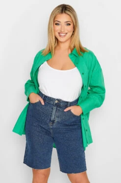 YOURS - Dad Short Bleu Foncé