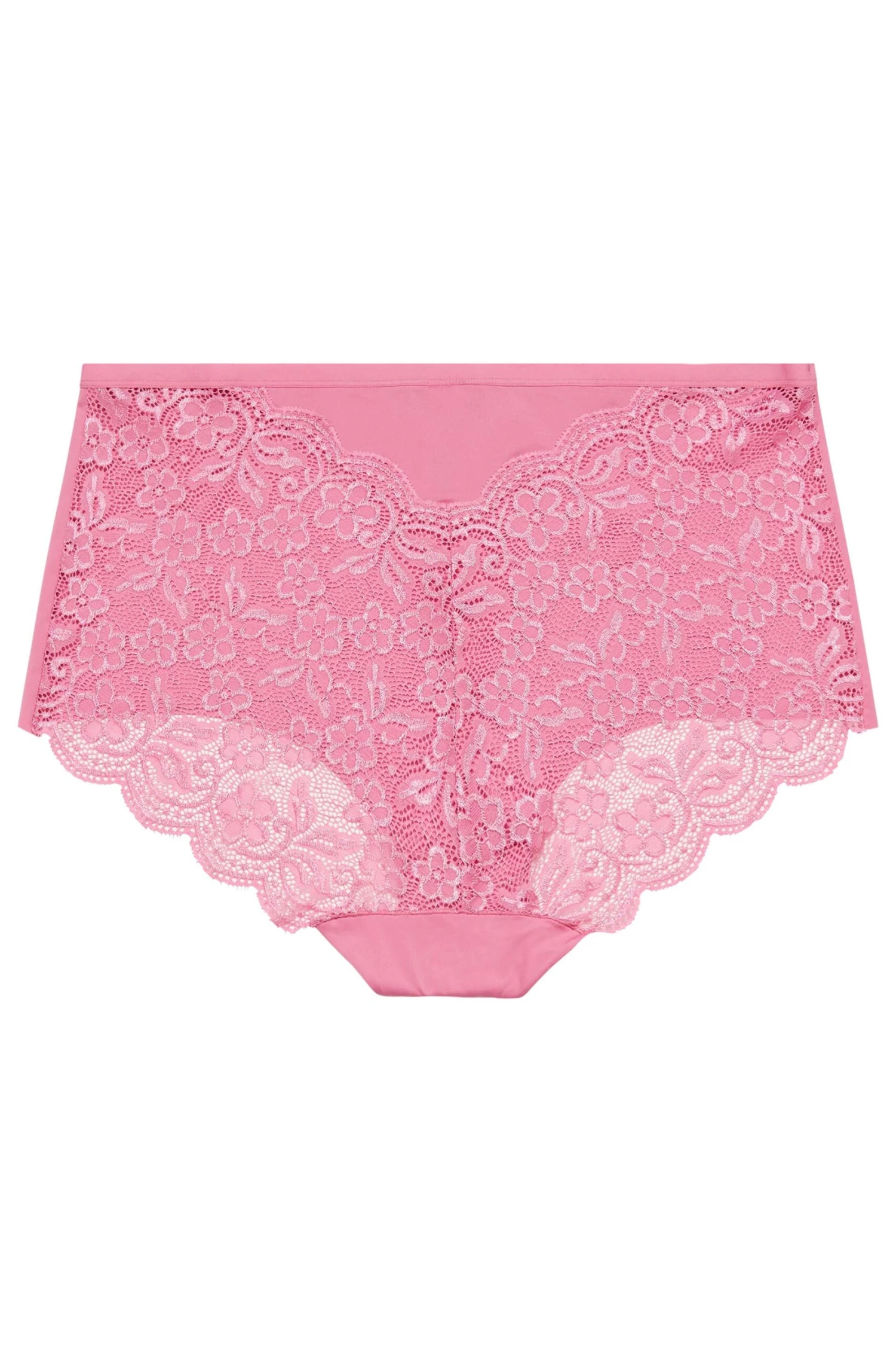 YOURS - Lot De 3 Culottes Dentelles Rose, Noire & Blanche – Image 6