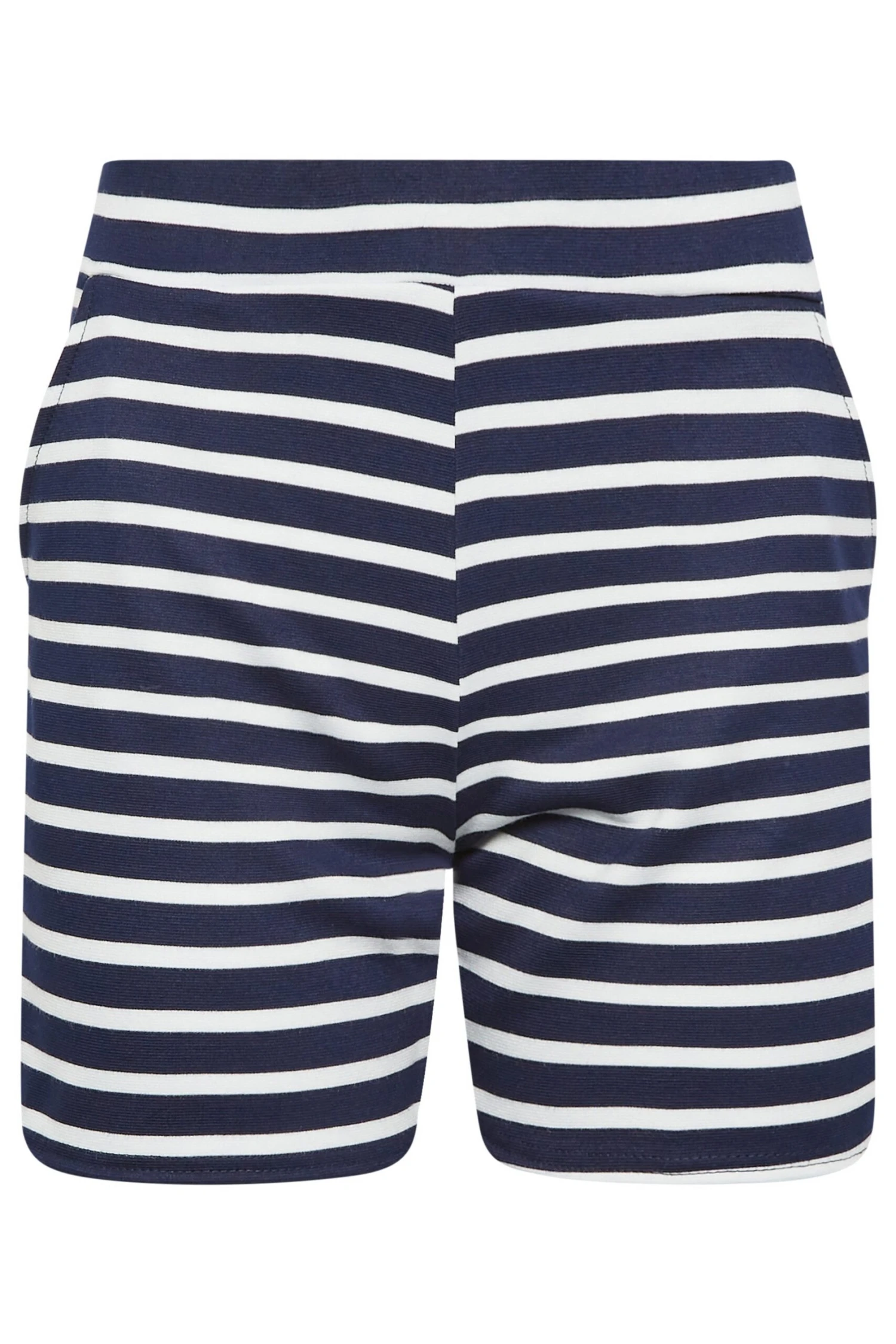 YOURS PETITE - Short Bleu Marine à Rayures En Jersey – Image 5