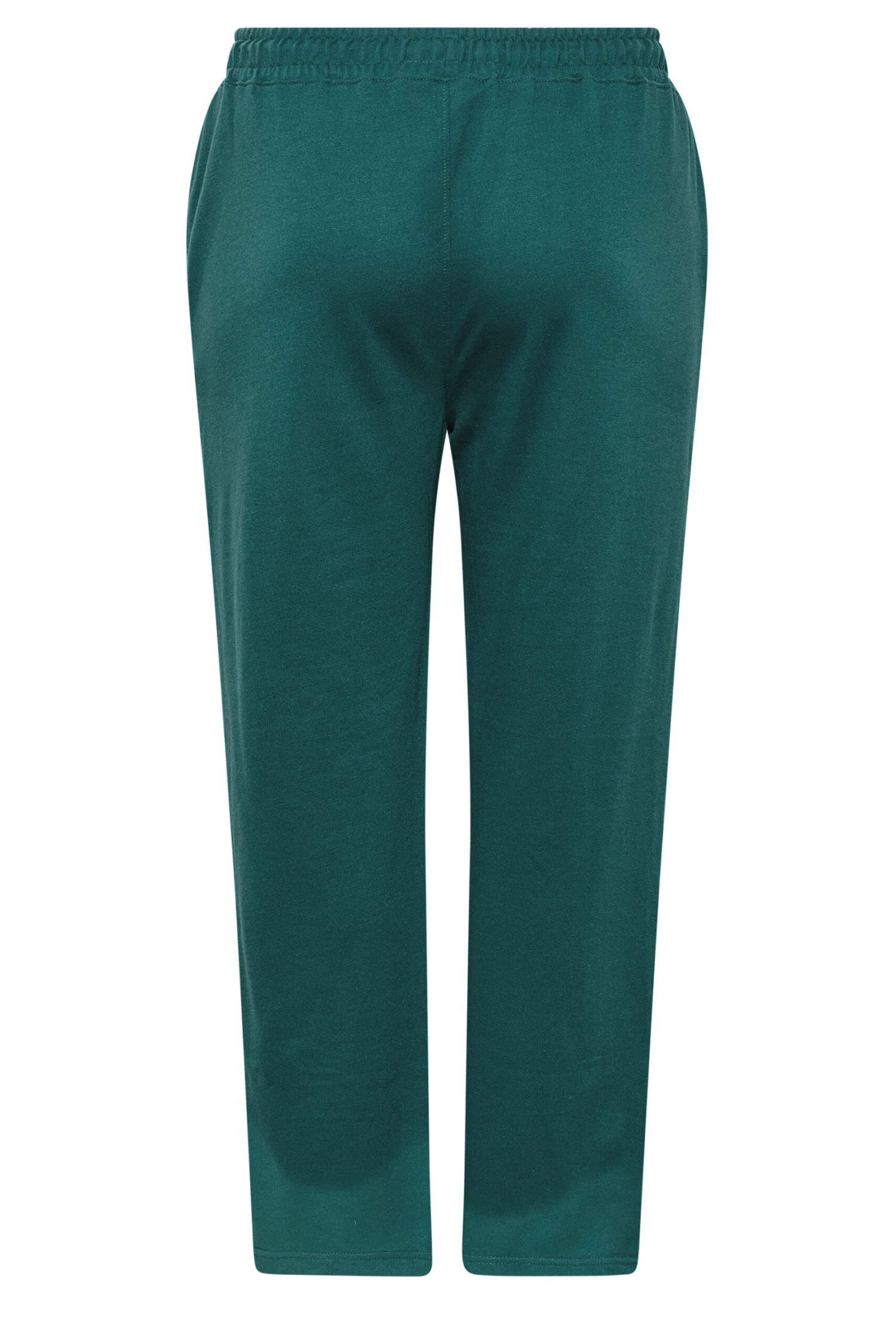 Jogging Bleu Sarcelle Coupe Droite à Fentes – Image 7