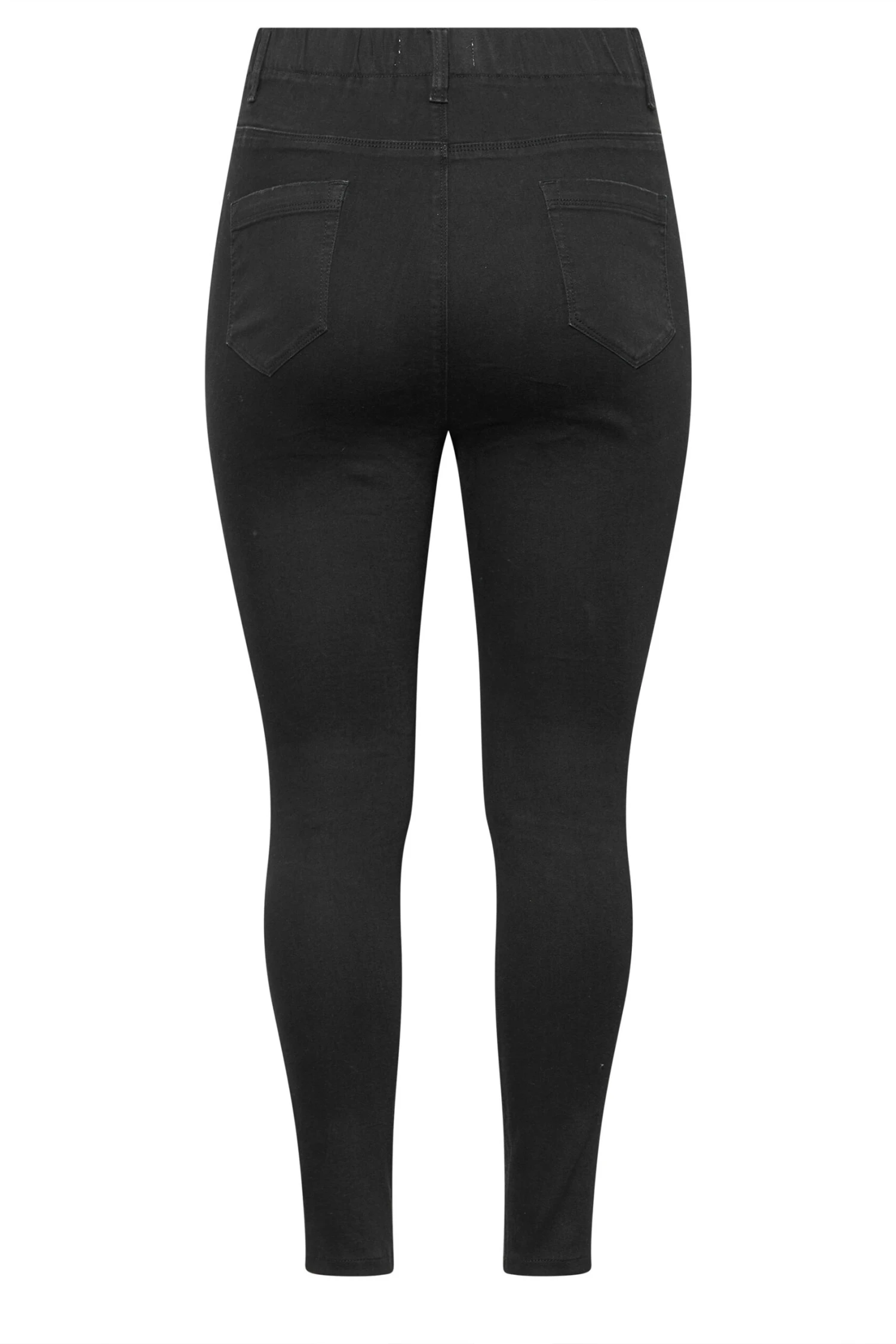 Jegging Noir GRACE Coupe Déchirée – Image 6