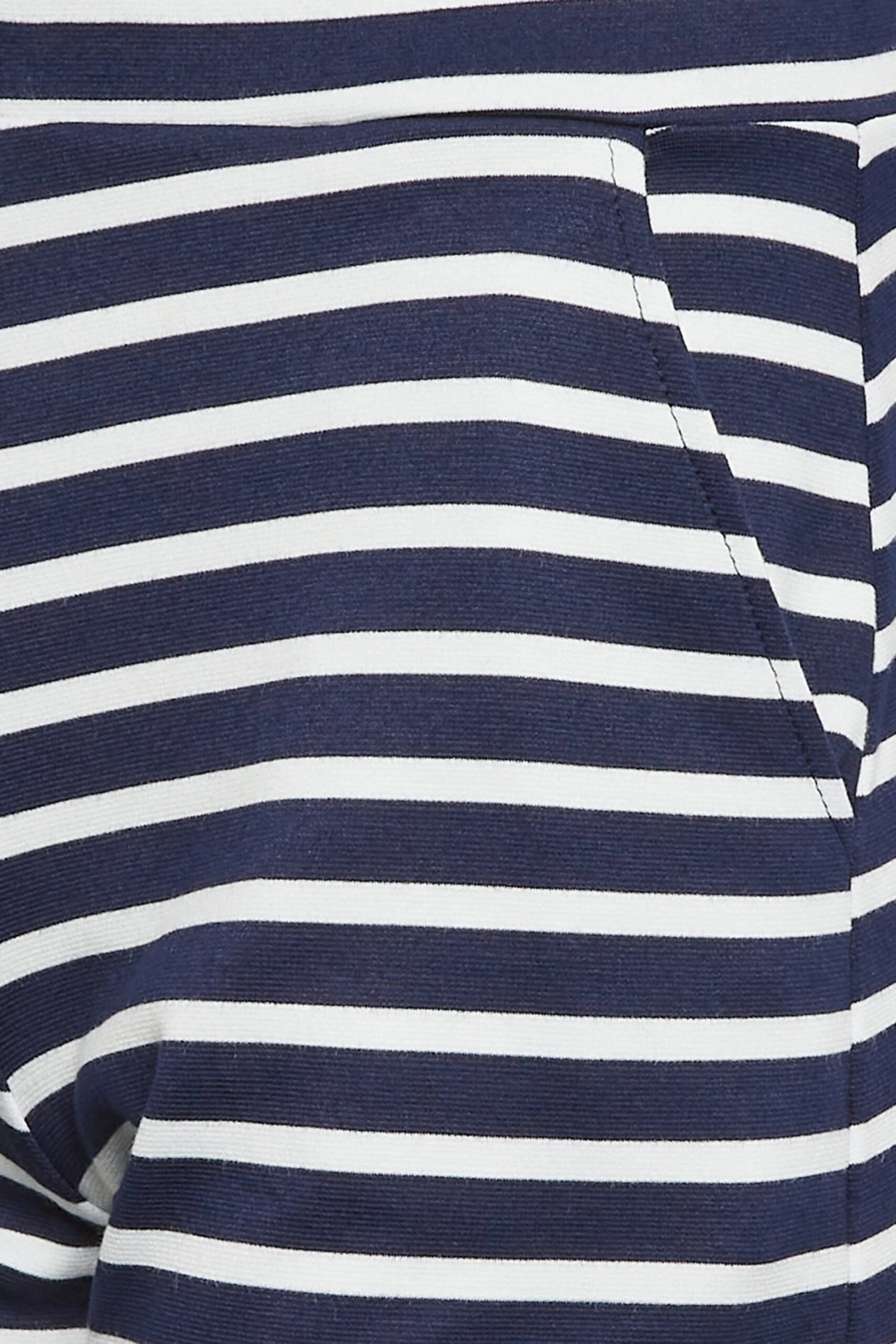 YOURS PETITE - Short Bleu Marine à Rayures En Jersey – Image 4