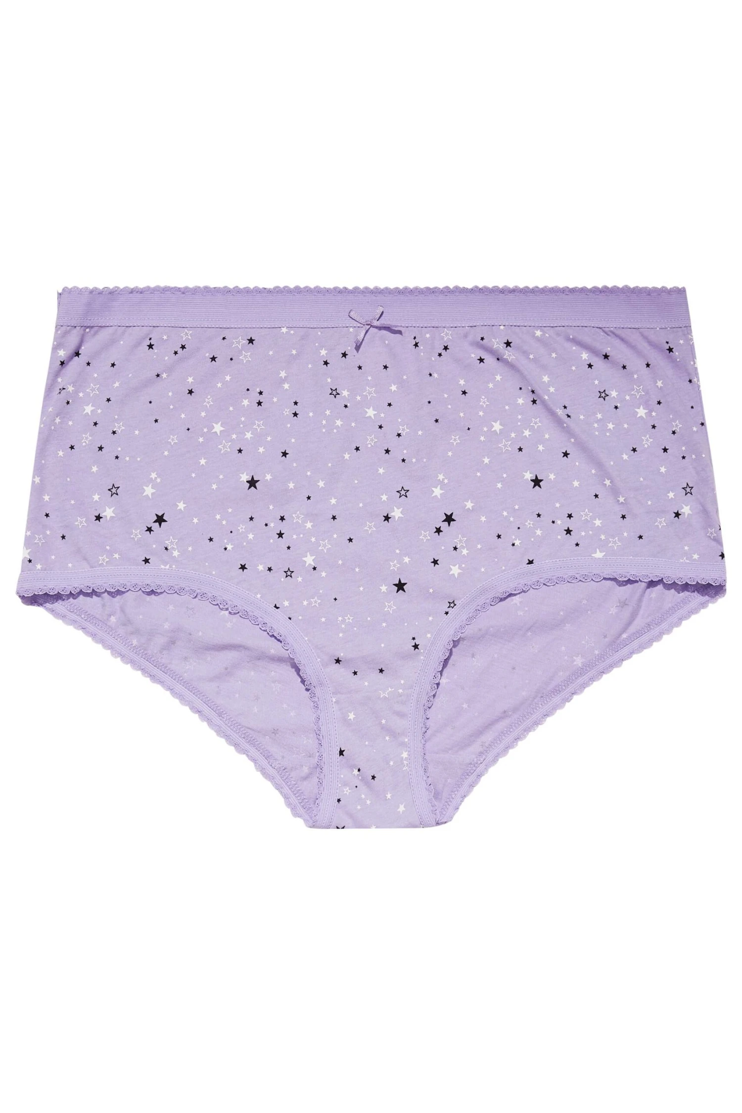 Lot De 5 Culottes Violettes & Noires Étoiles – Image 3