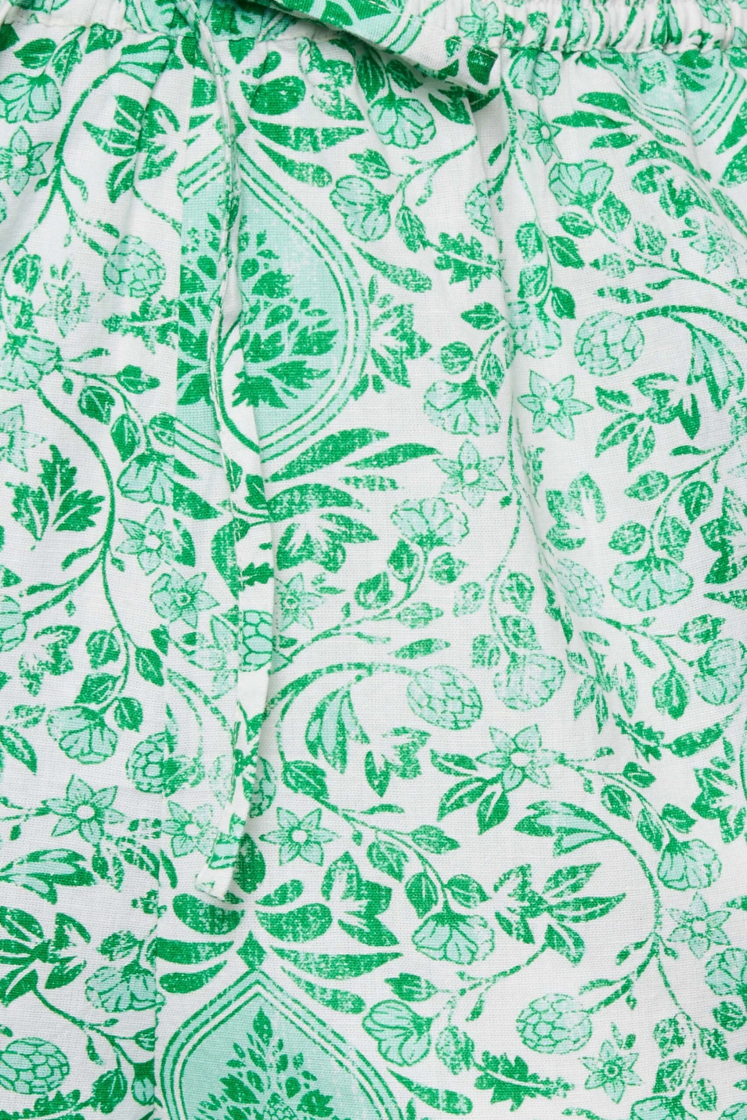 LIMITED COLLECTION - Short Vert Paisley à Poches – Image 3