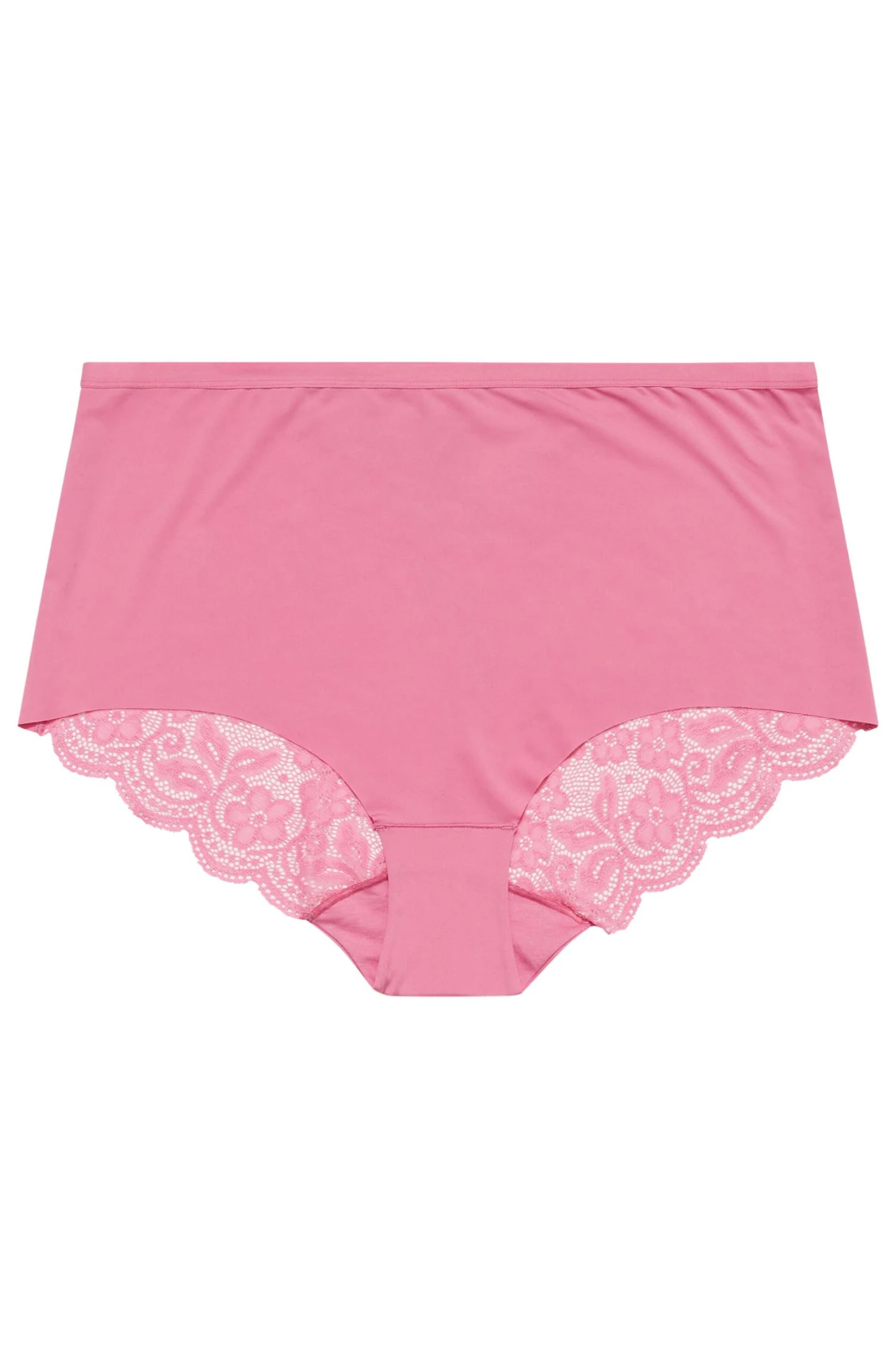 YOURS - Lot De 3 Culottes Dentelles Rose, Noire & Blanche – Image 5