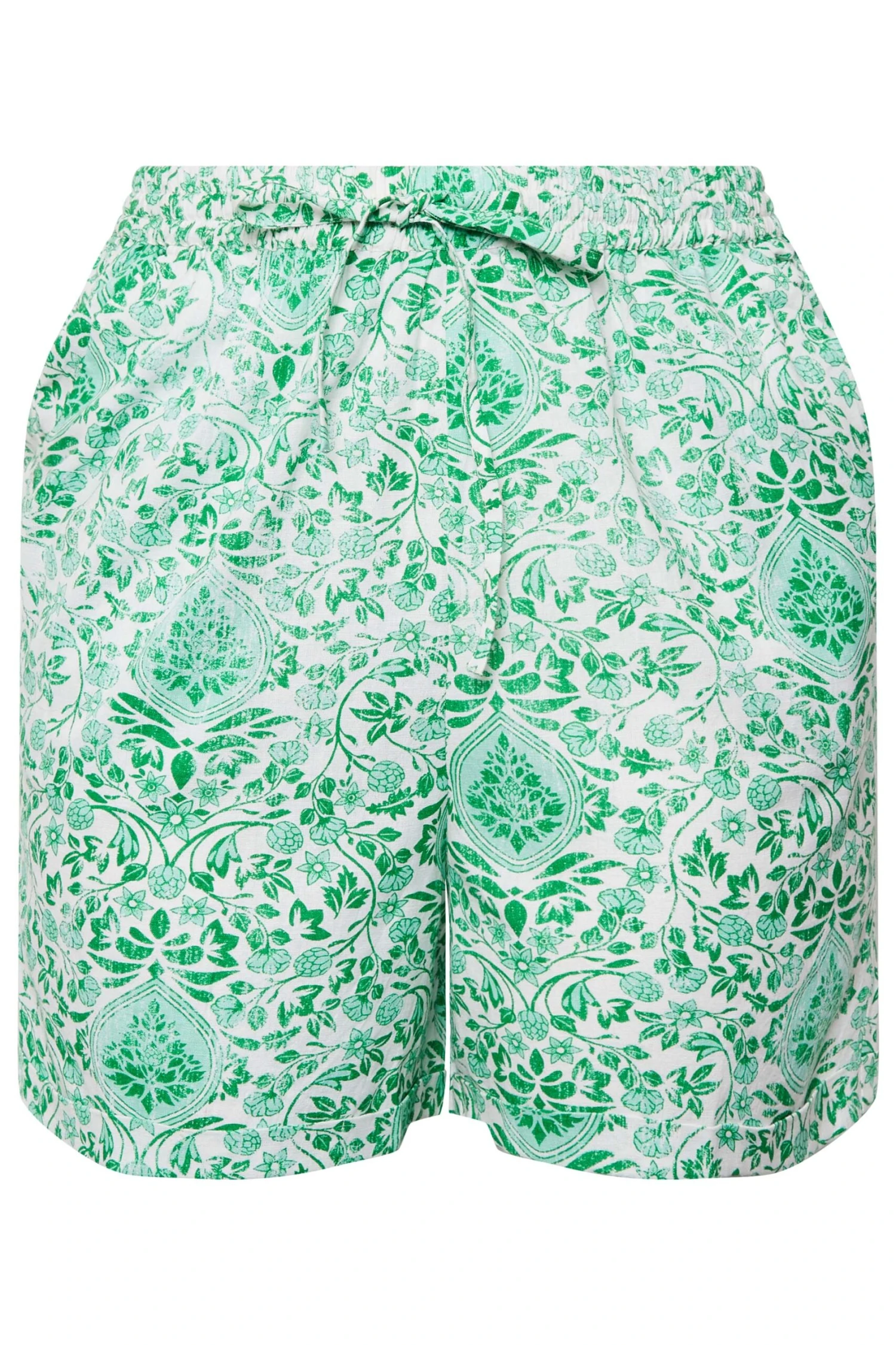 LIMITED COLLECTION - Short Vert Paisley à Poches – Image 4