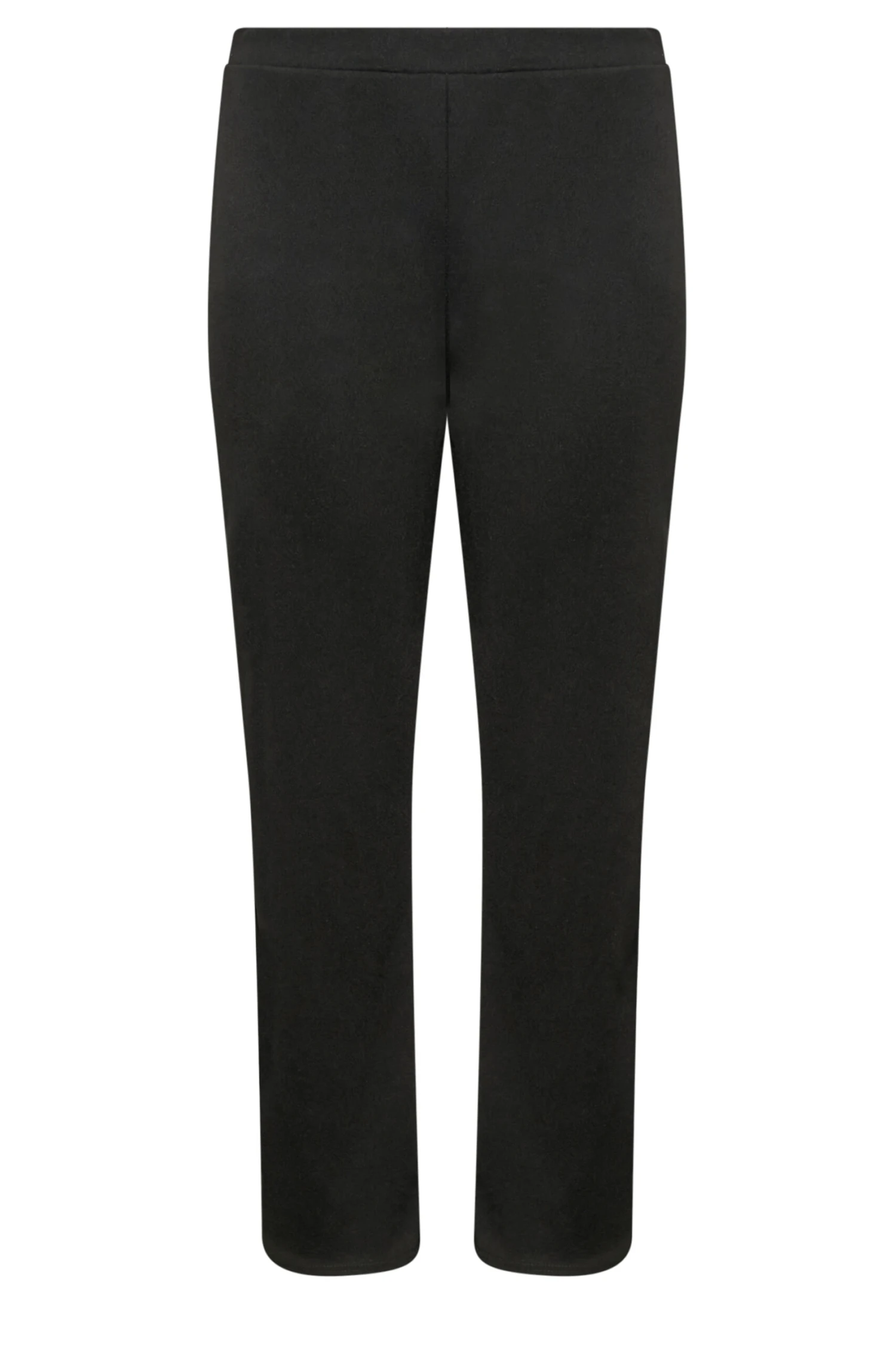 Pantalon Noir Ample à Fentes – Image 4