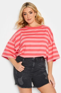 YOURS - Dad Short Noir Déchiré