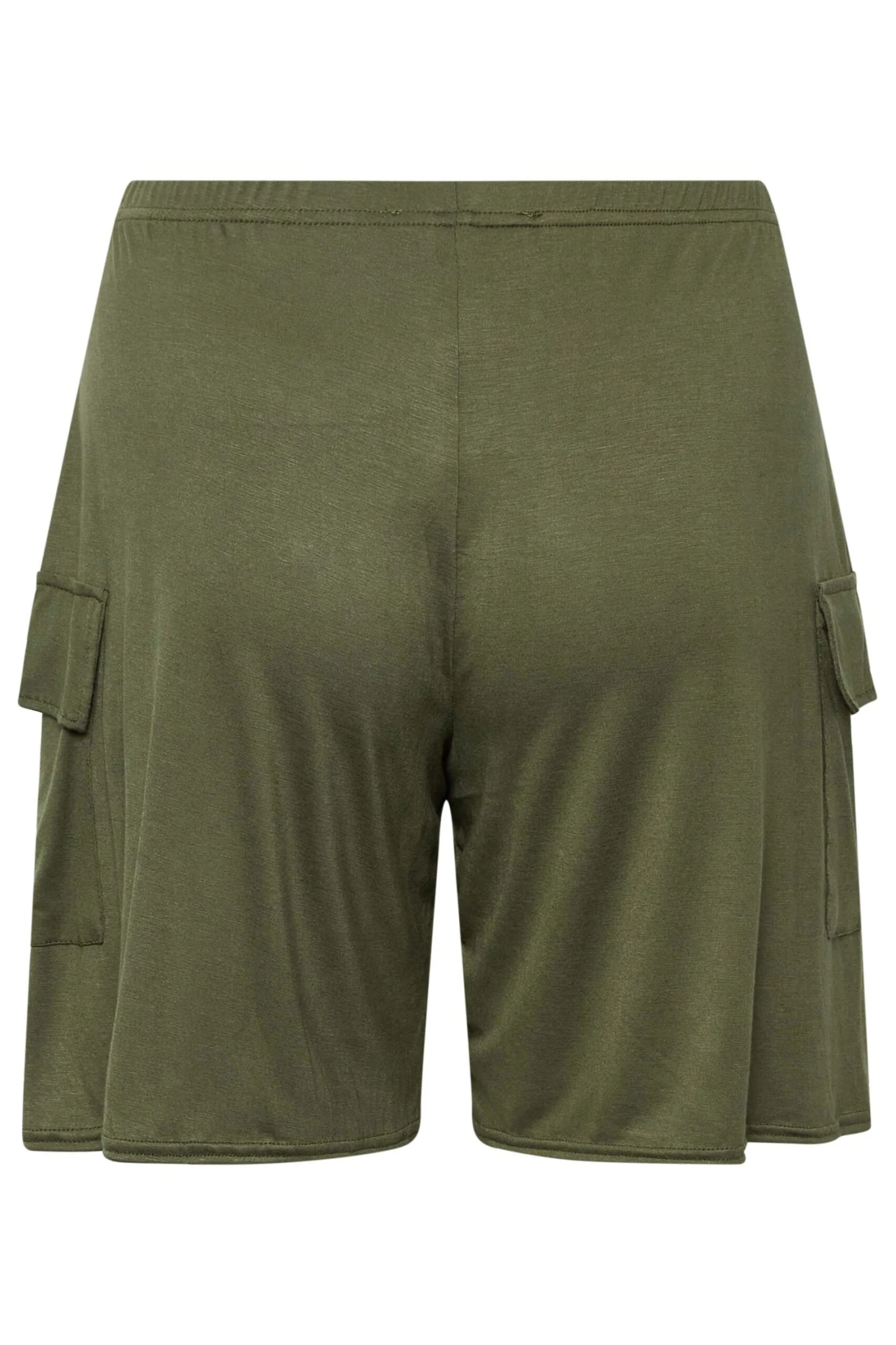 YOURS - Short Cargo Ample Vert Kaki à Poches – Image 5