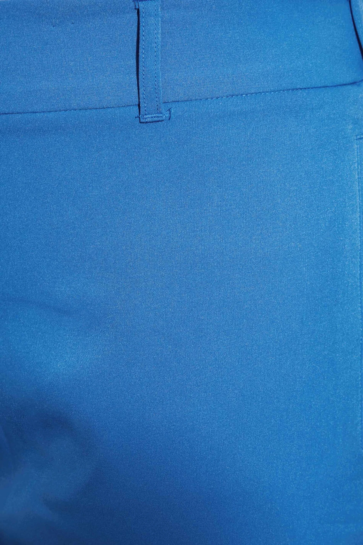 Pantalon Bleu Roi Taille Haute Coupe Droite – Image 3