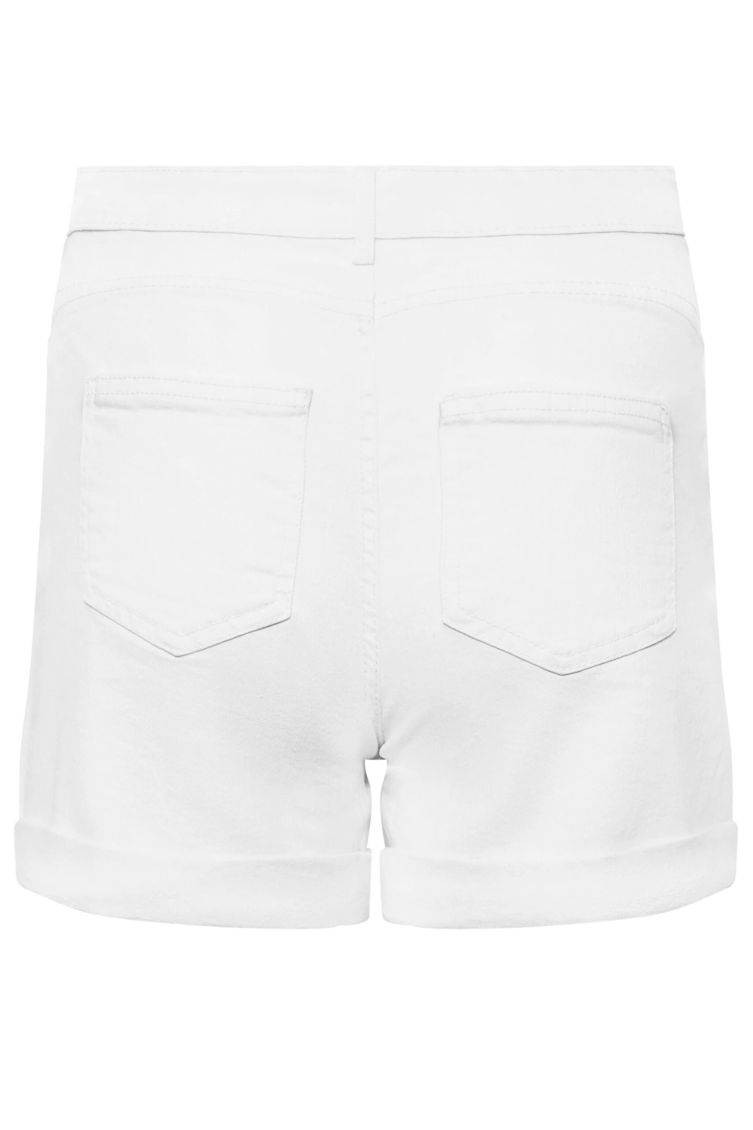 YOURS PETITE - Short Blanc Mom En Jean – Image 6