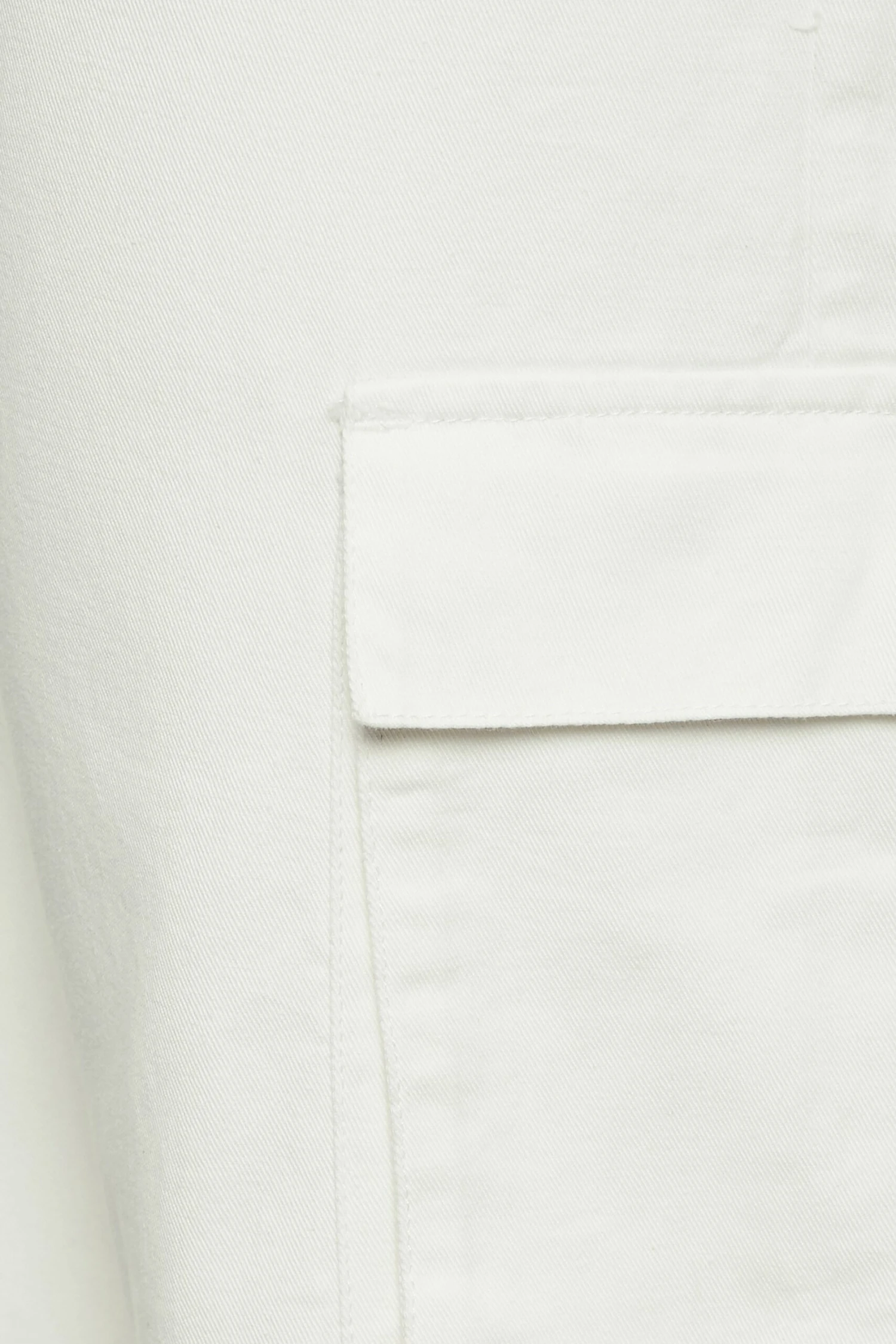 YOURS - Pantalon Cargo Blanc Ample à Poches – Image 3