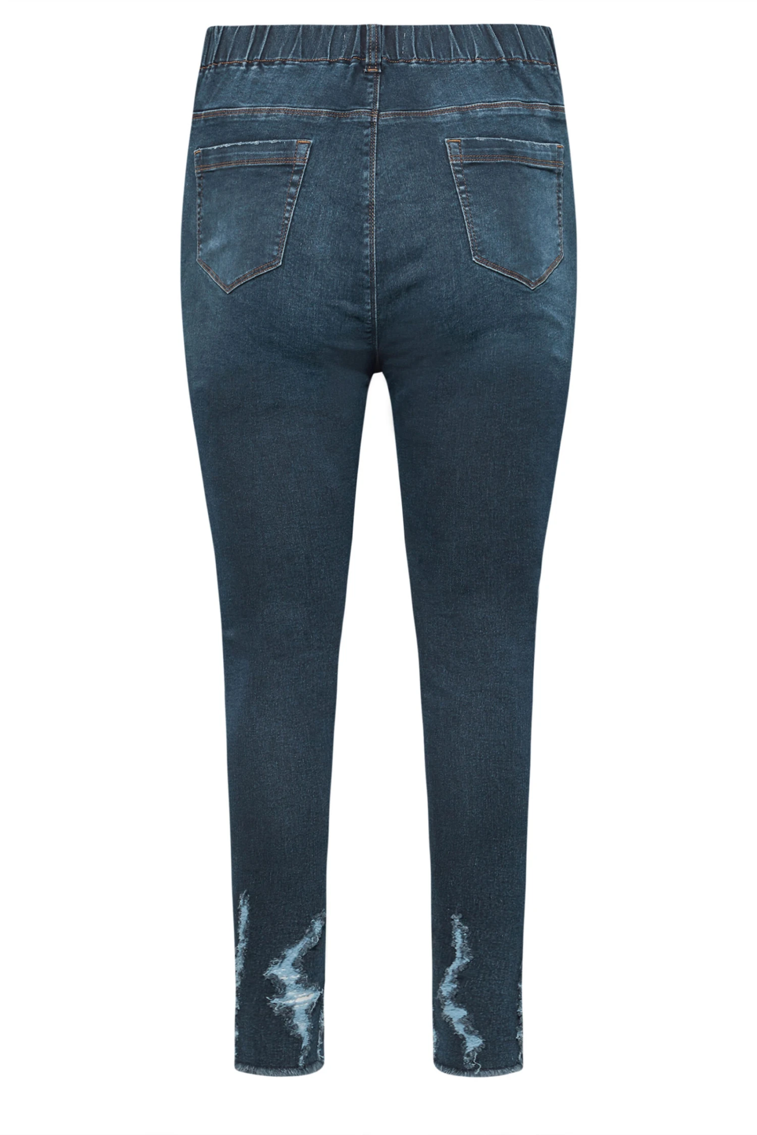 Jegging GRACE Bleu Griffures De Chat – Image 6