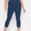 JENNY Jegging Pantacourt Bleu