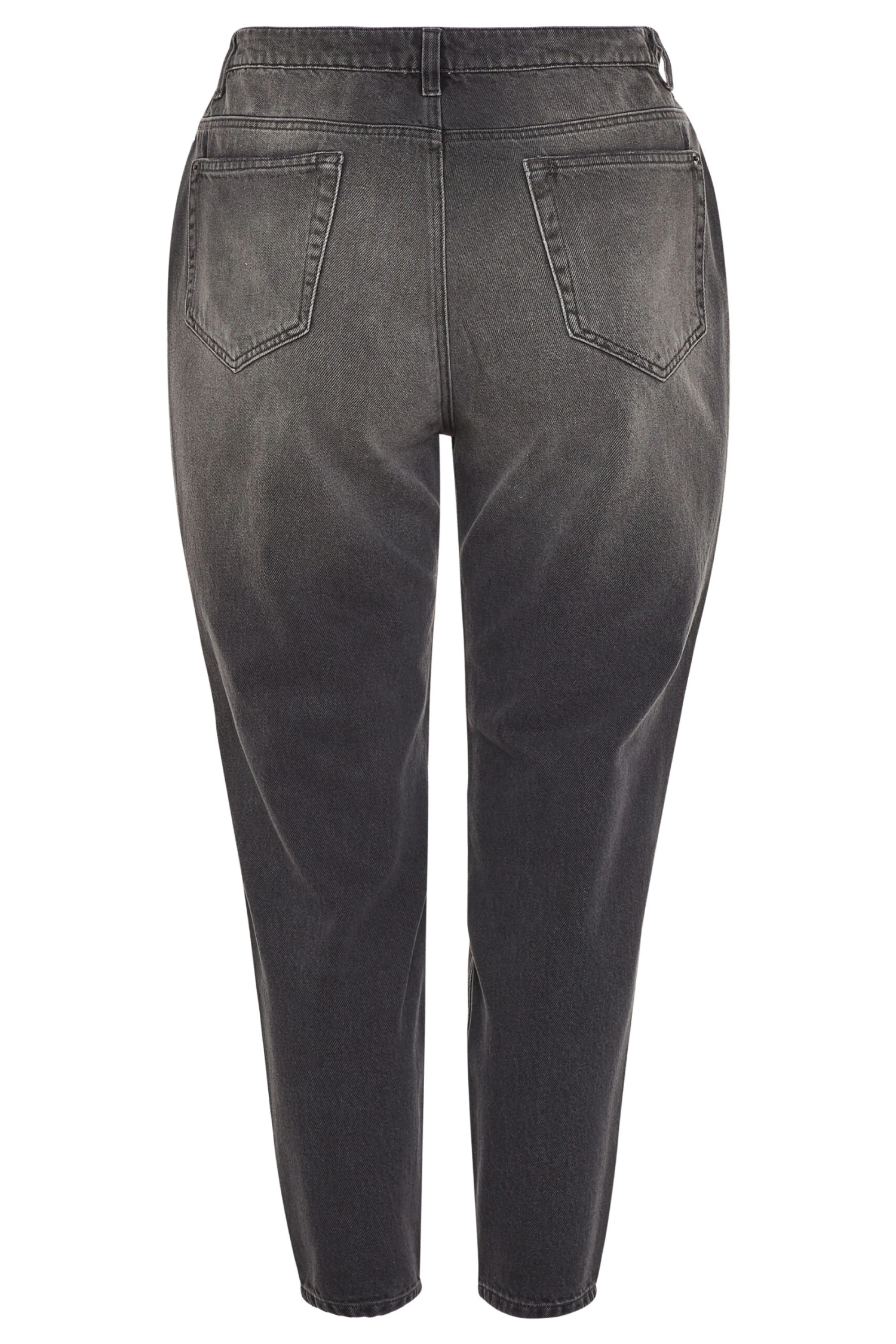 Jean Noir Style MOM Extrême Déchiré – Image 4