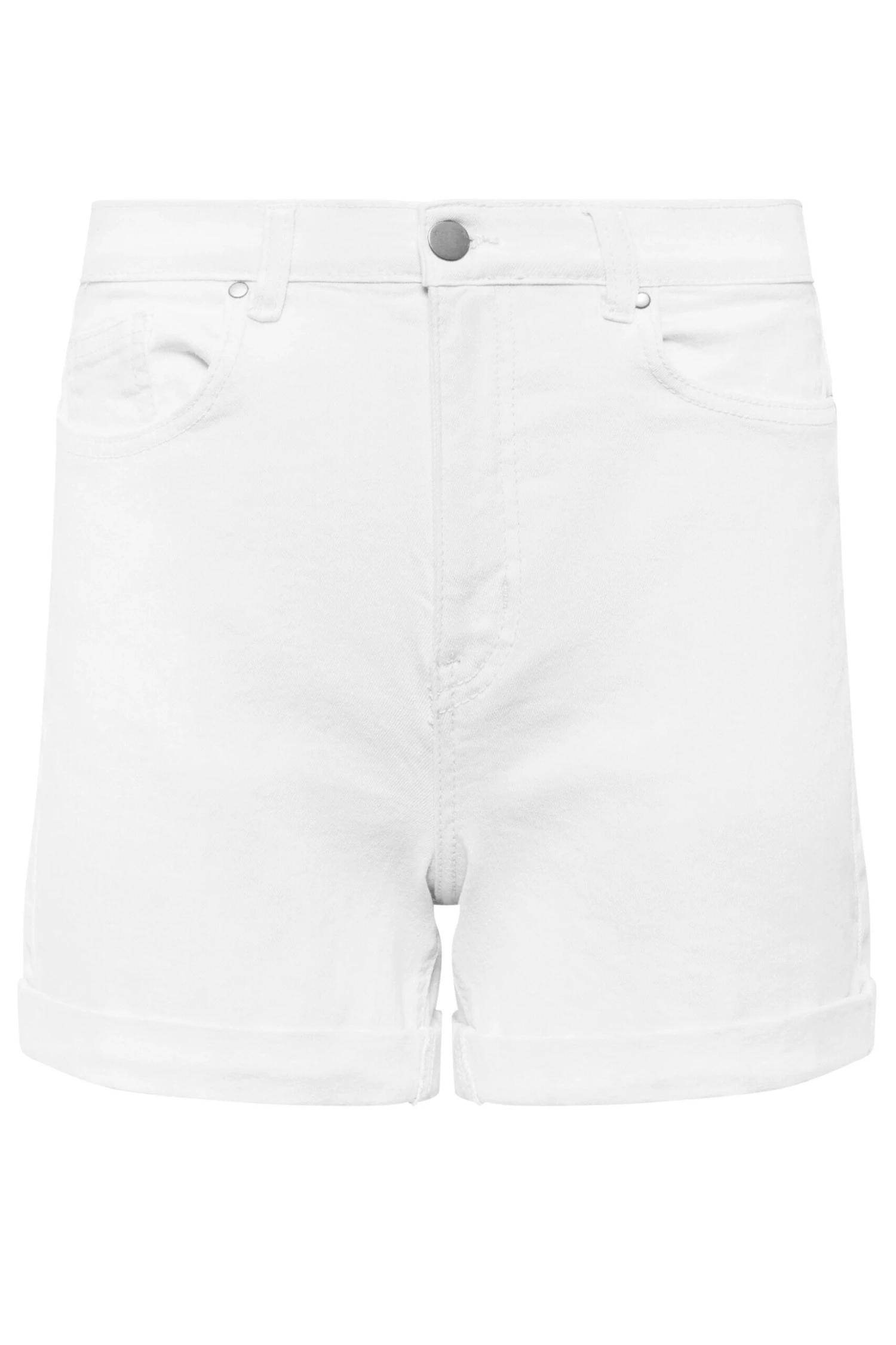 YOURS PETITE - Short Blanc Mom En Jean – Image 5