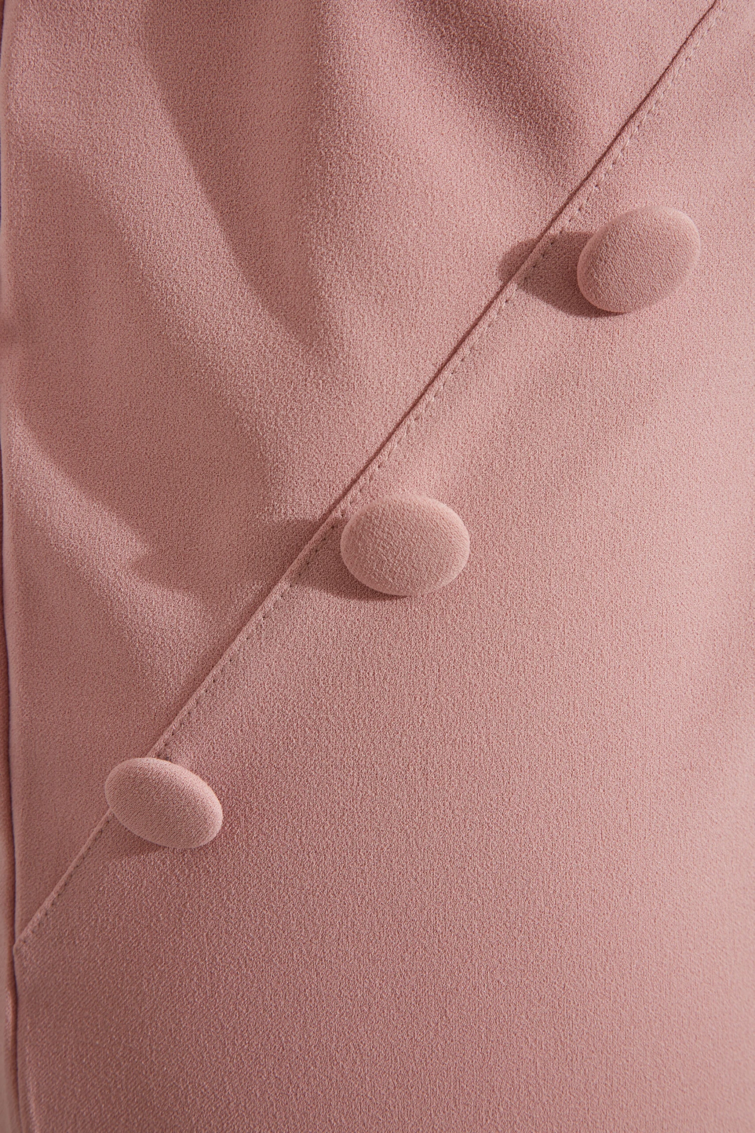 YOURS LONDON - Pantalon Rose Pâle Crêpé Style Ample – Image 4